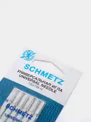 Иглы для бытовых швейных машин, стандартные Schmetz 130/705H, от №60 до №120 - 5 игл