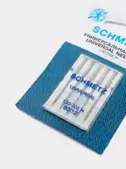 Иглы для бытовых швейных машин, стандартные Schmetz 130/705H, от №60 до №120 - 5 игл