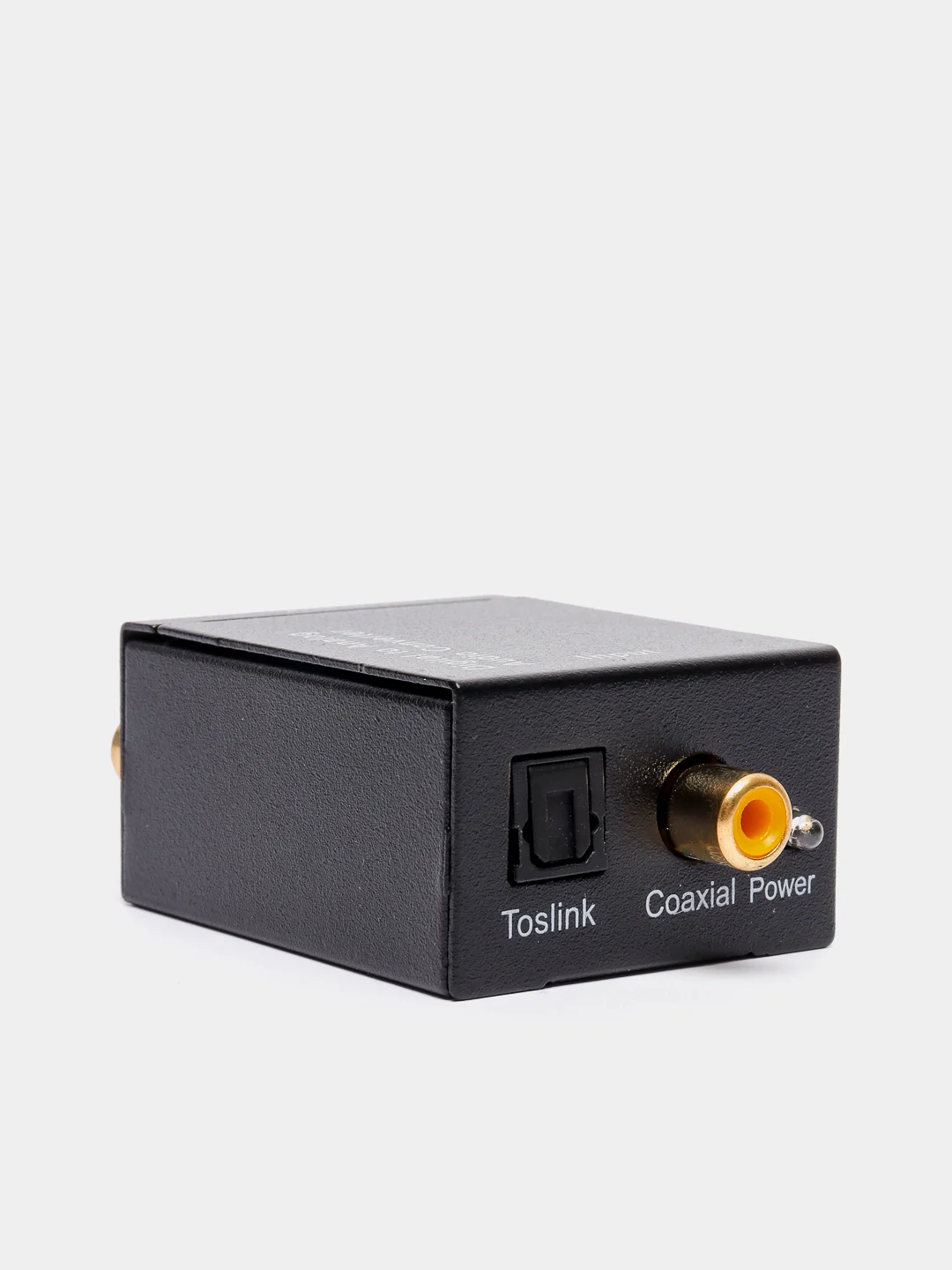 Угольный аудио конвертер цифрового звука optical toslink в аналоговый RCA