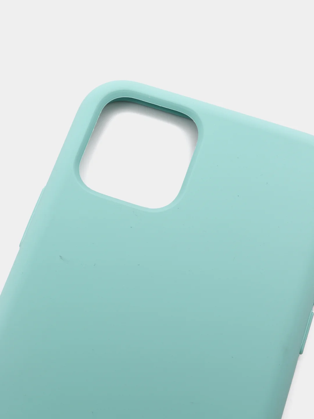 Мятный чехол Silicone Case силиконовый с микрофиброй IPhone 5/5s/SE 6/6s 7/8 7+/8+ X/XS / 11 / 12