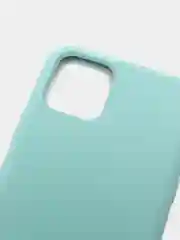 Мятный чехол Silicone Case силиконовый с микрофиброй IPhone 5/5s/SE 6/6s 7/8 7+/8+ X/XS / 11 / 12