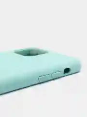 Мятный чехол Silicone Case силиконовый с микрофиброй IPhone 5/5s/SE 6/6s 7/8 7+/8+ X/XS / 11 / 12