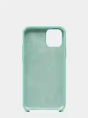 Мятный чехол Silicone Case силиконовый с микрофиброй IPhone 5/5s/SE 6/6s 7/8 7+/8+ X/XS / 11 / 12
