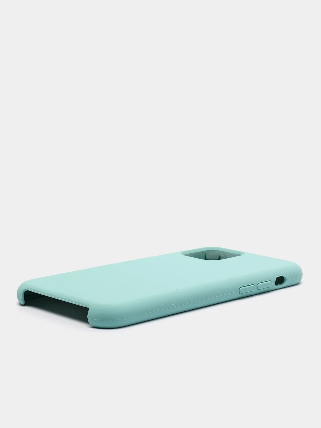 Мятный чехол Silicone Case силиконовый с микрофиброй IPhone 5/5s/SE 6/6s 7/8 7+/8+ X/XS / 11 / 12