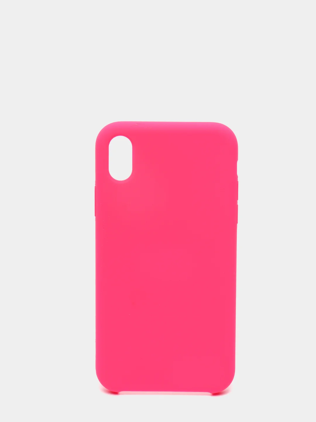 Розовый чехол Silicone Case силиконовый с микрофиброй IPhone 5/5s/SE 6/6s 7/8 7+/8+ X/XS / 11 / 12