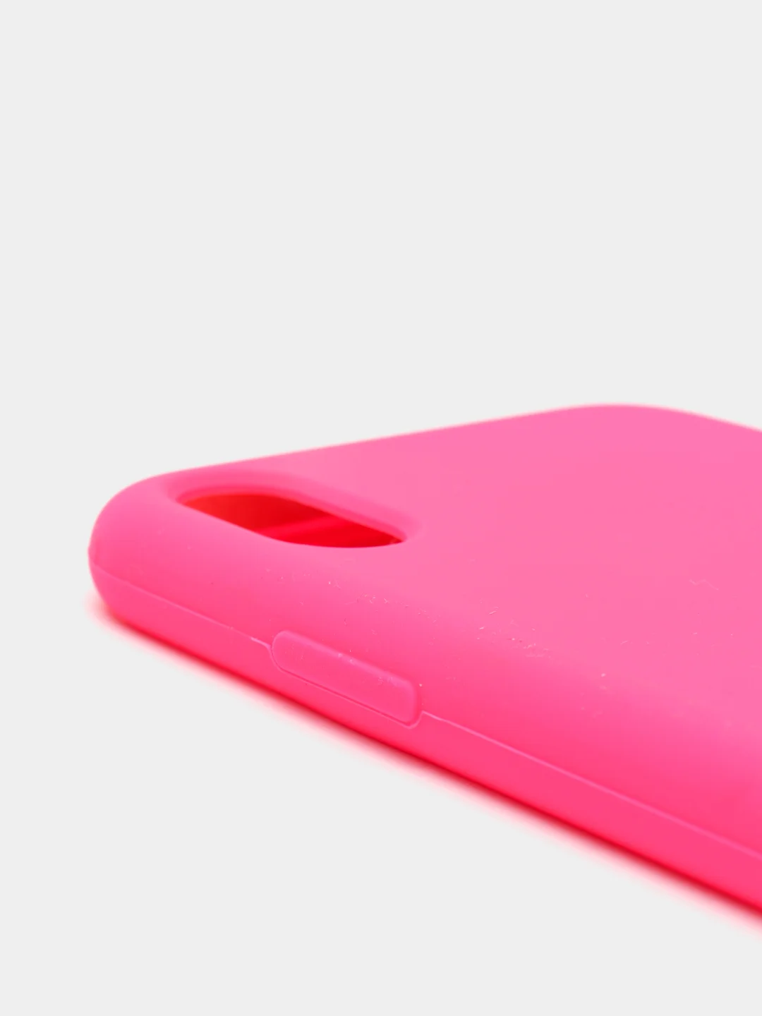 Розовый чехол Silicone Case силиконовый с микрофиброй IPhone 5/5s/SE 6/6s 7/8 7+/8+ X/XS / 11 / 12