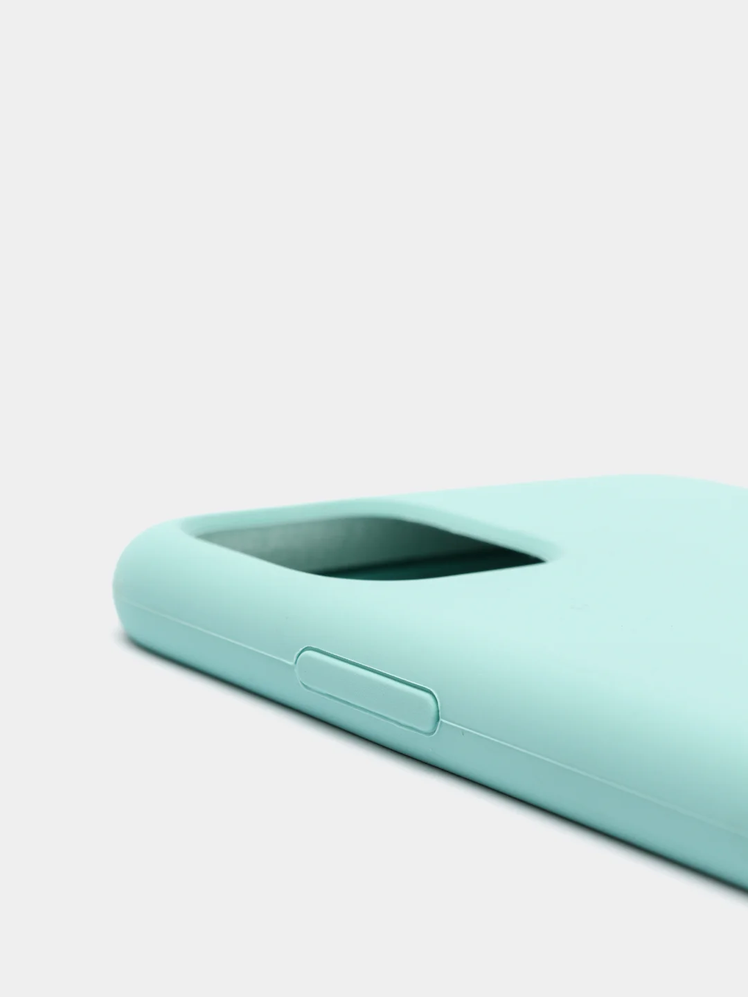 Мятный чехол Silicone Case силиконовый с микрофиброй IPhone 5/5s/SE 6/6s 7/8 7+/8+ X/XS / 11 / 12