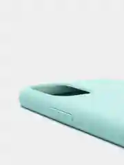 Мятный чехол Silicone Case силиконовый с микрофиброй IPhone 5/5s/SE 6/6s 7/8 7+/8+ X/XS / 11 / 12