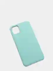 Мятный чехол Silicone Case силиконовый с микрофиброй IPhone 5/5s/SE 6/6s 7/8 7+/8+ X/XS / 11 / 12