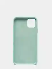 Мятный чехол Silicone Case силиконовый с микрофиброй IPhone 5/5s/SE 6/6s 7/8 7+/8+ X/XS / 11 / 12