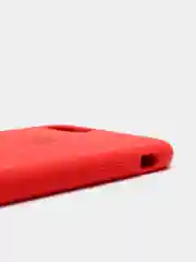 Красный силиконовый чехол для Айфон 6/6s, 7/8, 7+/8+, X/Xs, Xr, 11, 11Pro, 11ProMax