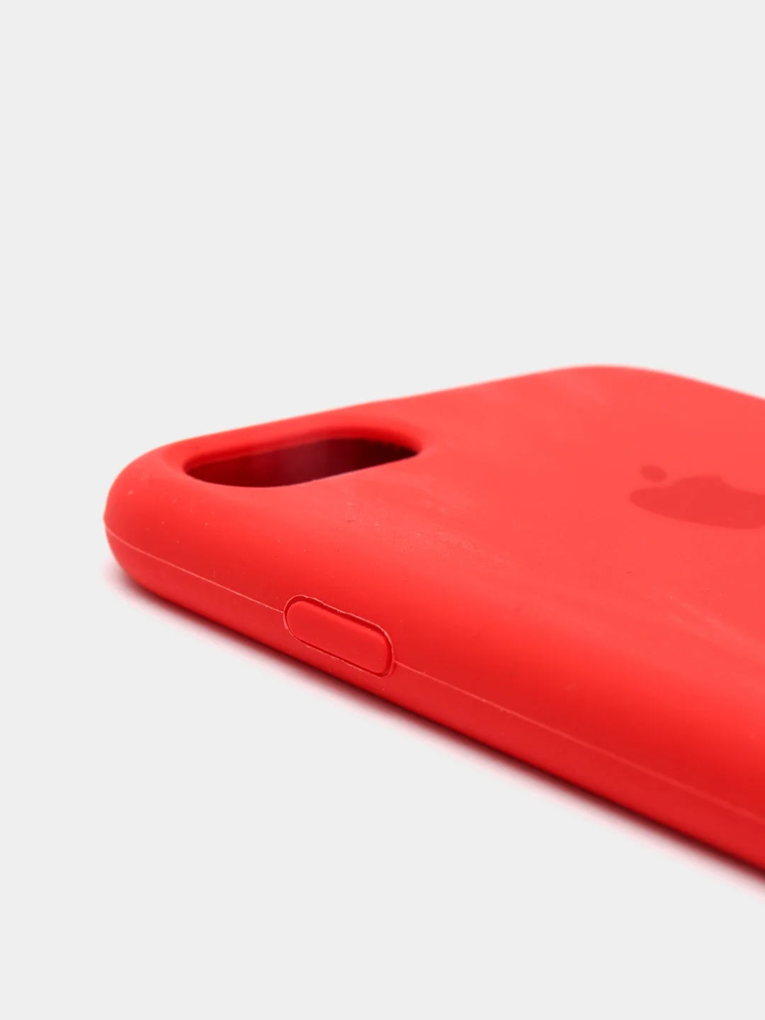 Красный силиконовый чехол для Айфон 6/6s, 7/8, 7+/8+, X/Xs, Xr, 11, 11Pro, 11ProMax