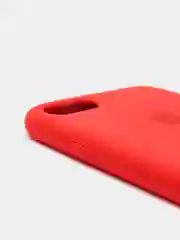Красный силиконовый чехол для Айфон 6/6s, 7/8, 7+/8+, X/Xs, Xr, 11, 11Pro, 11ProMax