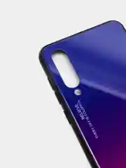 Темно-синий градиентный чехол из закалённого стекла для Xiaomi Redmi 7A,8A,6A,8,Note 8,7,8T,10,K20,9T