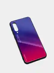 Темно-синий градиентный чехол из закалённого стекла для Xiaomi Redmi 7A,8A,6A,8,Note 8,7,8T,10,K20,9T