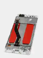 Белый дисплей для Huawei P9 Plus (VIE-L09L29) + тачскрин в рамке