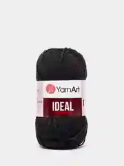 Черный пряжа YarnArt Ideal, 100% хлопок, 50 г, 170 м