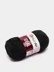 Черный пряжа YarnArt Ideal, 100% хлопок, 50 г, 170 м