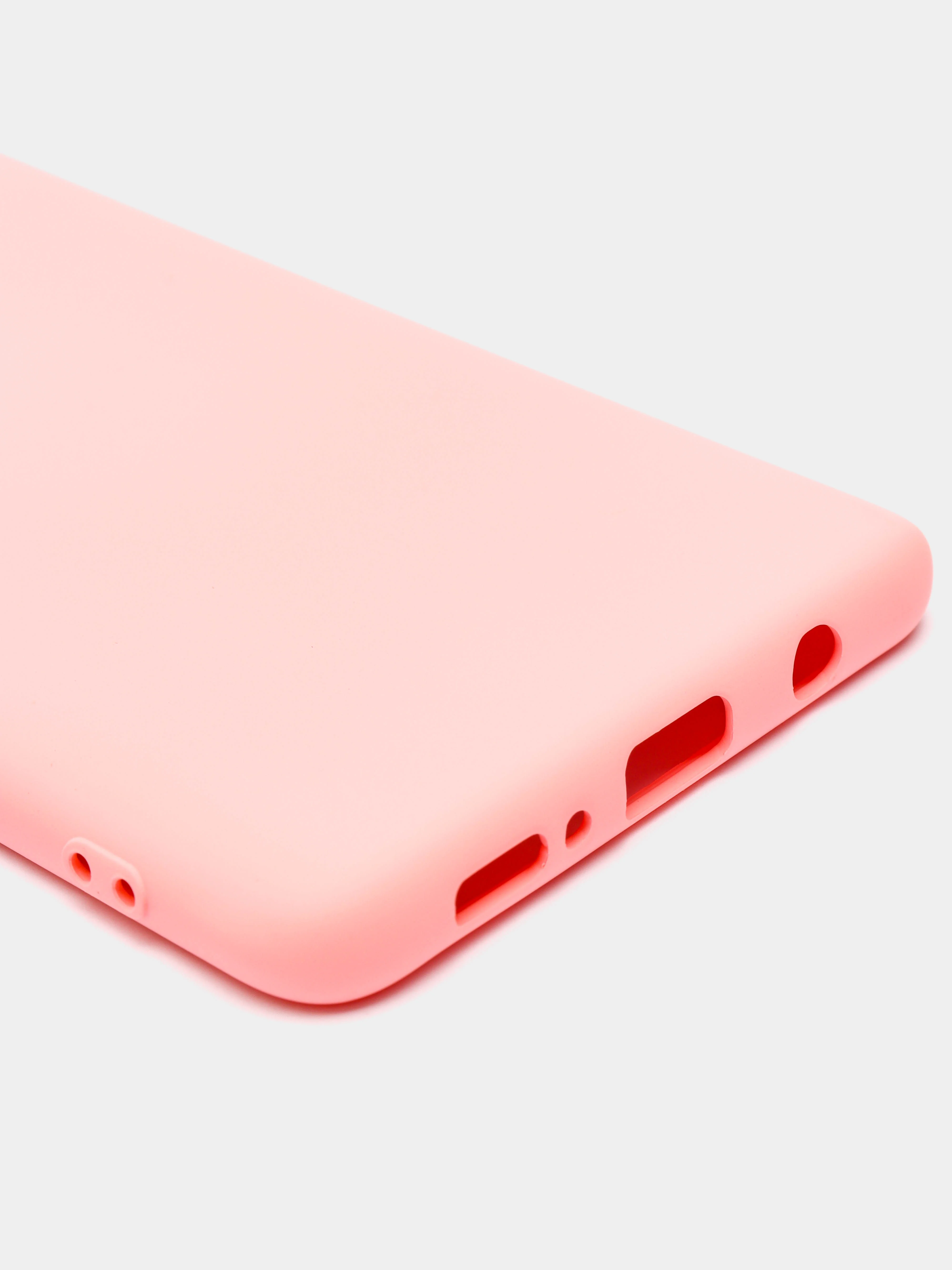 Розовый чехол Samsung Galaxy A71, Самсунг Галакси А71 силиконовый Silicone Cover