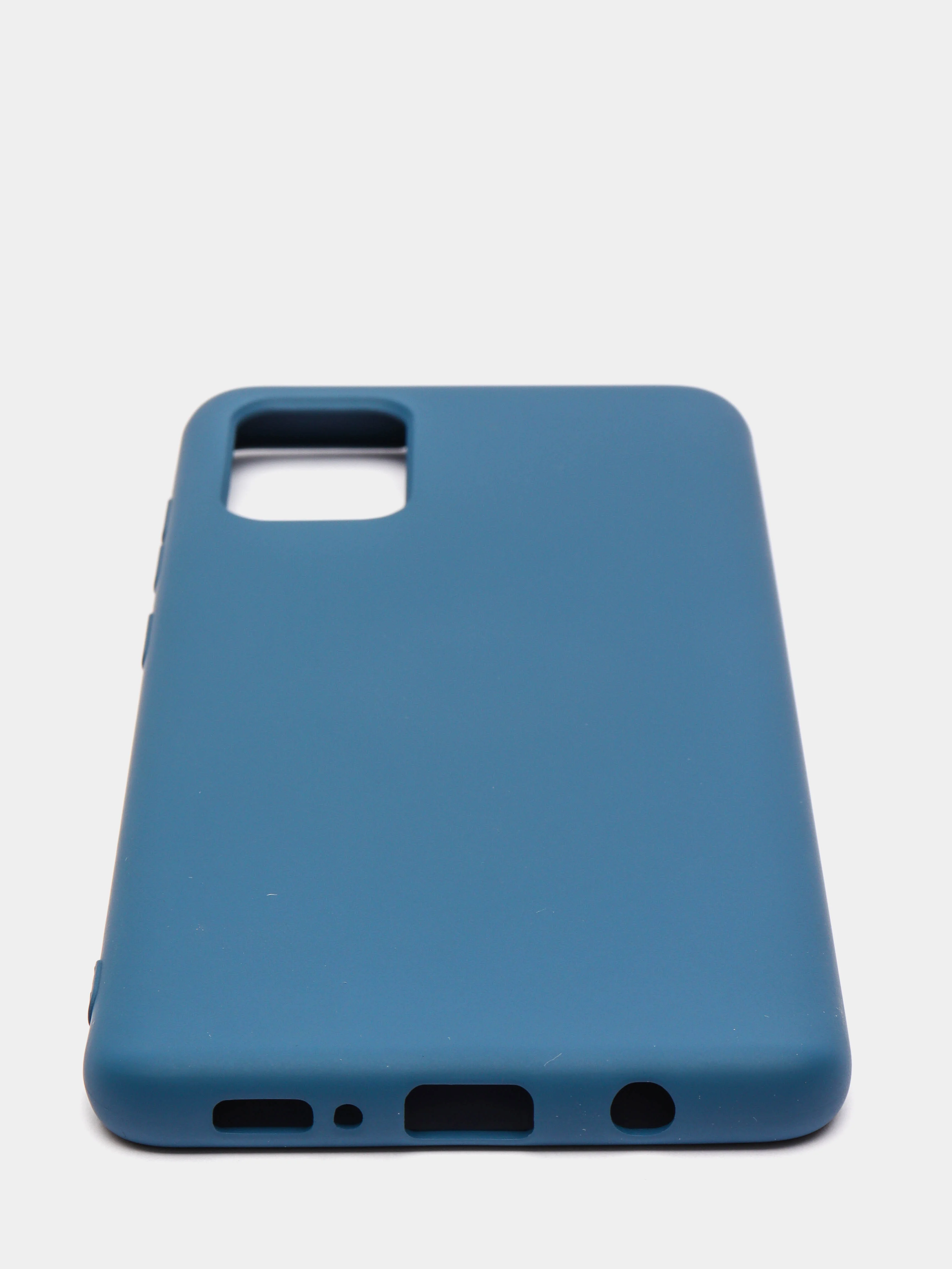 Темно-синий чехол Samsung Galaxy A71, Самсунг Галакси А71 силиконовый Silicone Cover