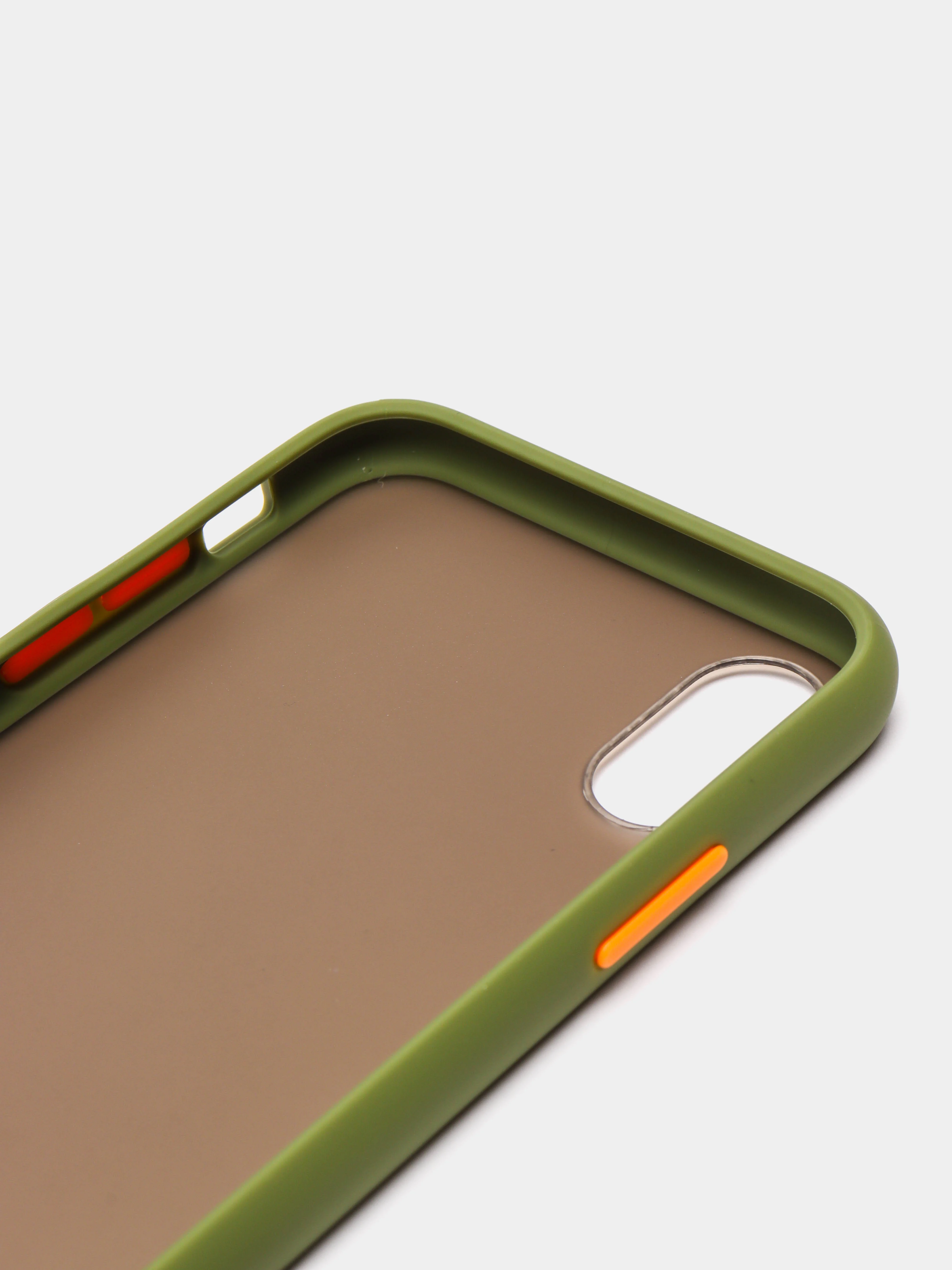 Лесной зеленый матовый силиконовый чехол для iPhone 7/8/X/XR/XS/1/11 Pro/11 Pro Max, красный, черный, желтый