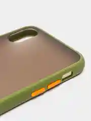 Лесной зеленый матовый силиконовый чехол для iPhone 7/8/X/XR/XS/1/11 Pro/11 Pro Max, красный, черный, желтый