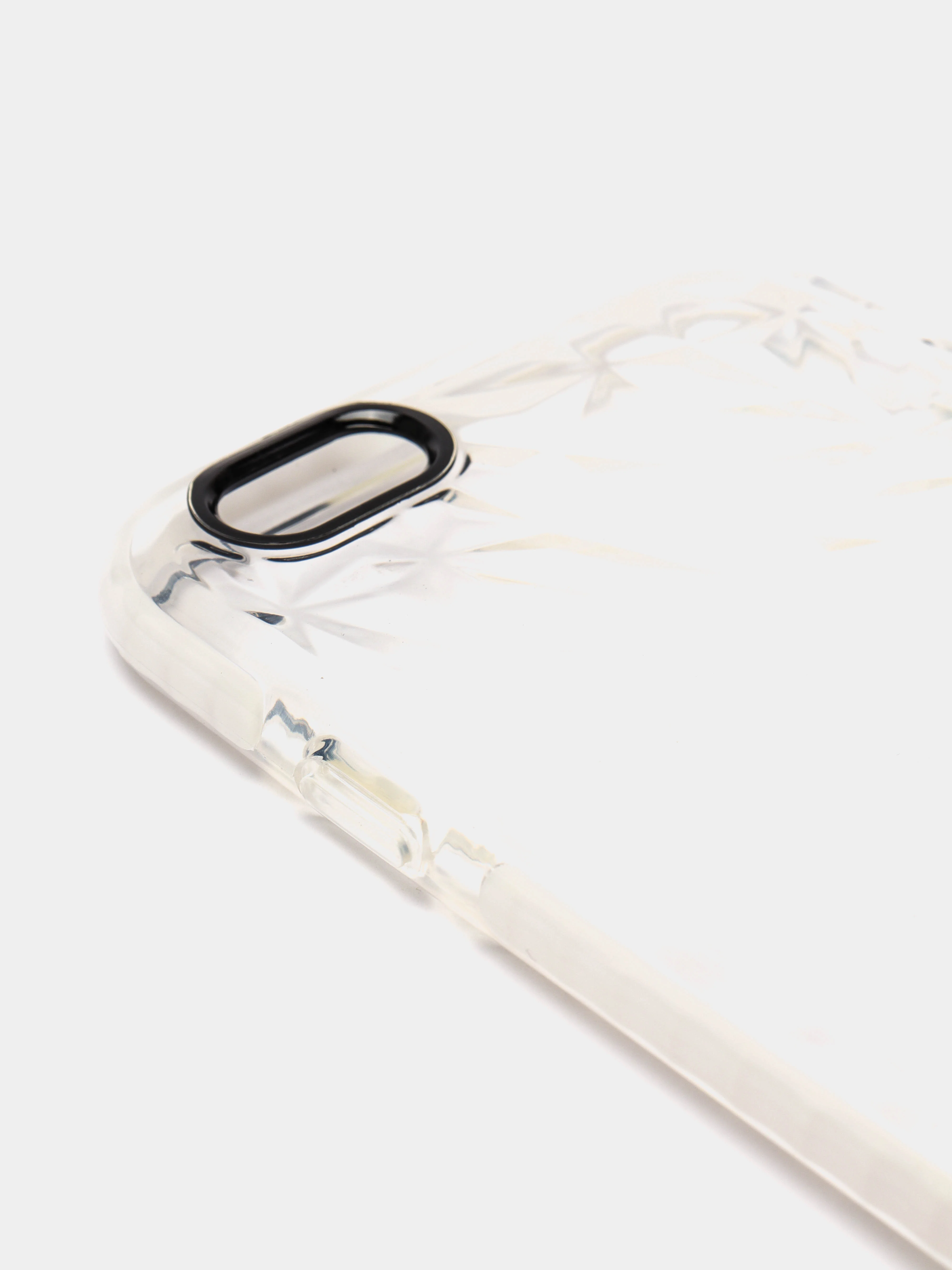 Белый чехол для IPhone 3D алмазная текстура