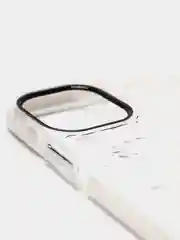 Белый чехол для IPhone 3D алмазная текстура
