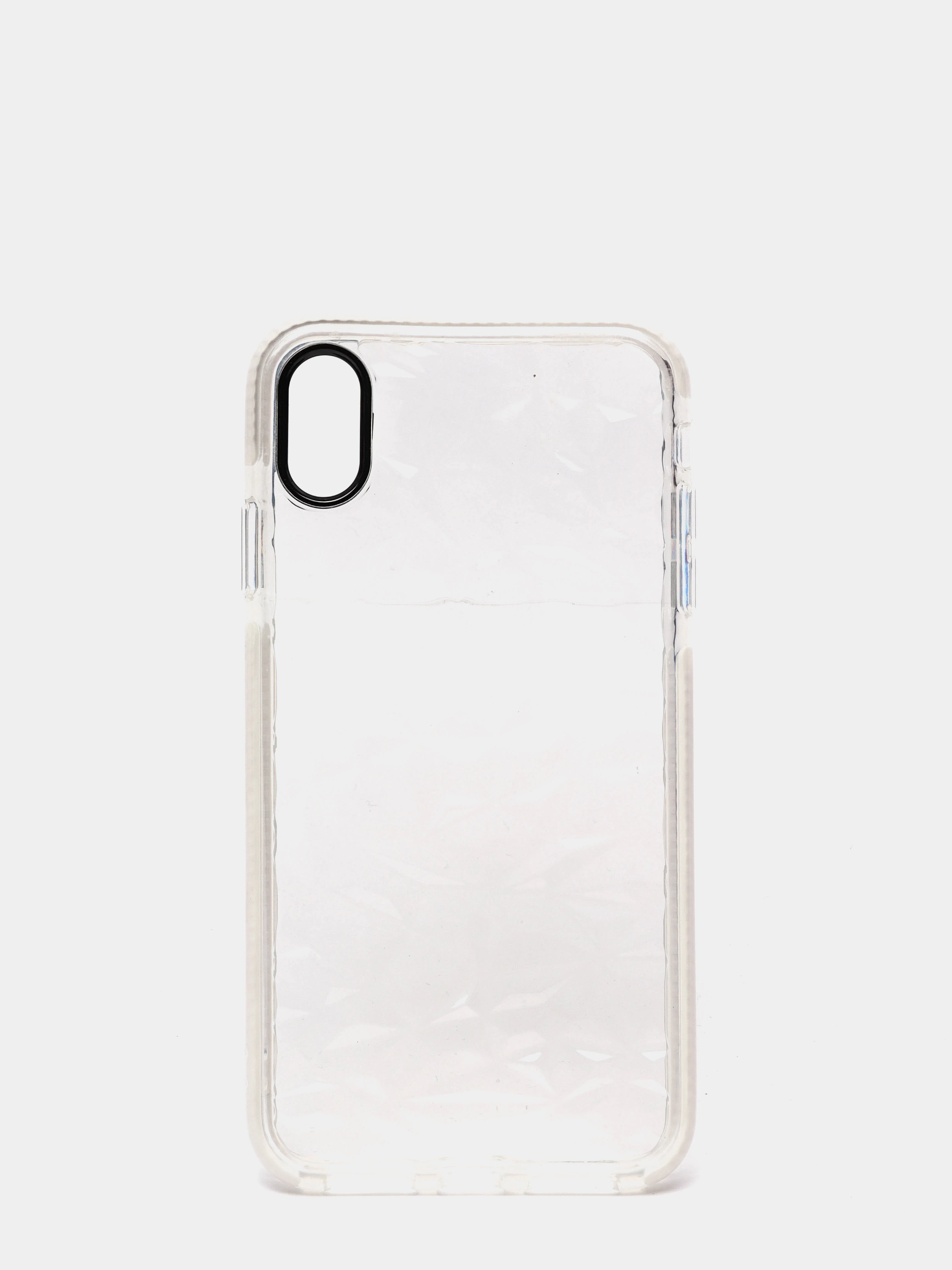 Белый чехол для IPhone 3D алмазная текстура
