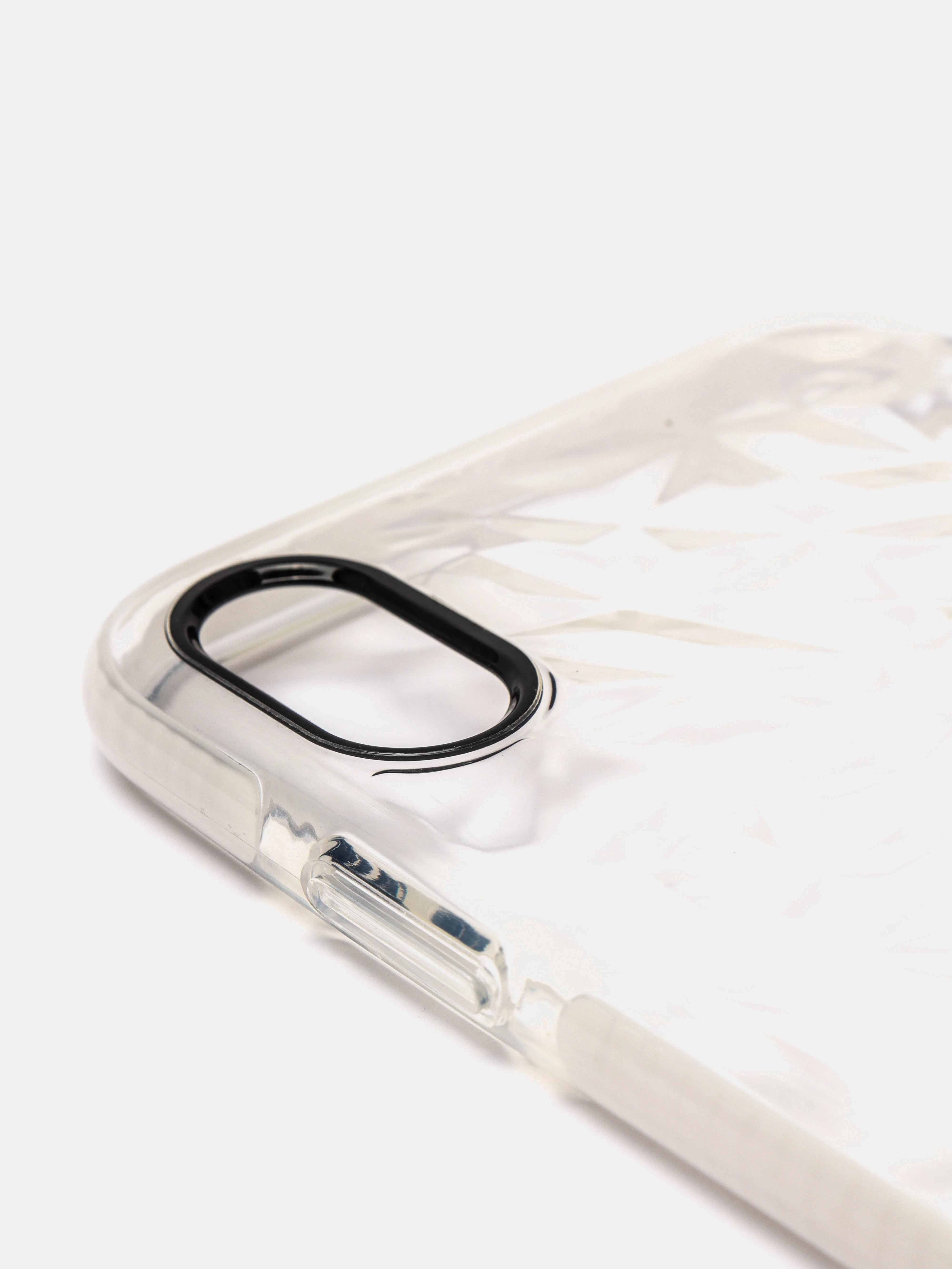 Белый чехол для IPhone 3D алмазная текстура