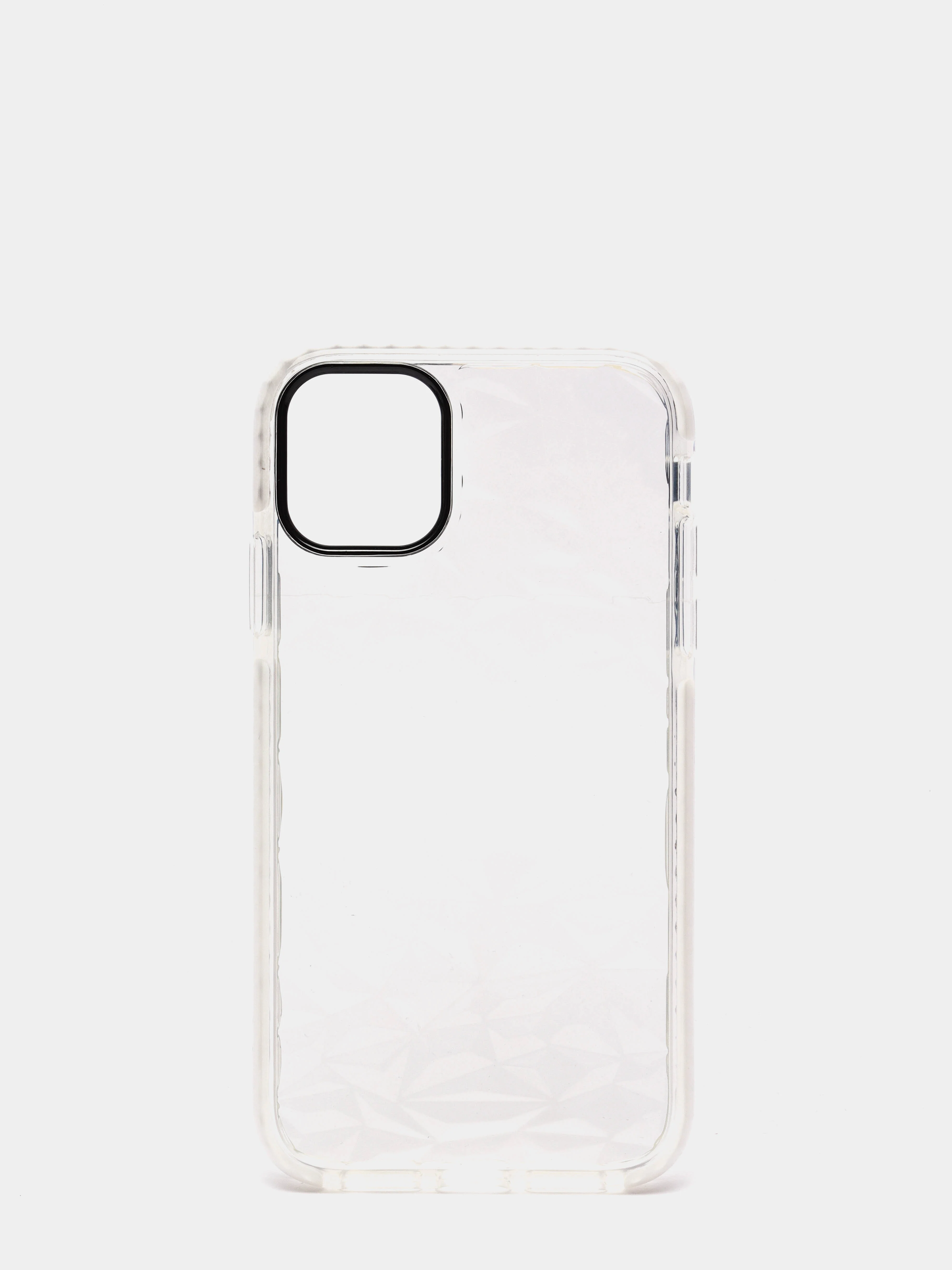 Белый чехол для IPhone 3D алмазная текстура