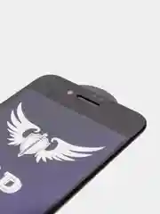 Черный стекло закалённое 11D для iPhone, защита от синего света, защита для глаз