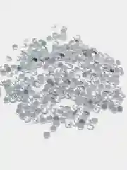 Термостразы ss12 Имитация Сваровски люкс Crystal (Кристалл) стразы горячей фиксации стекло