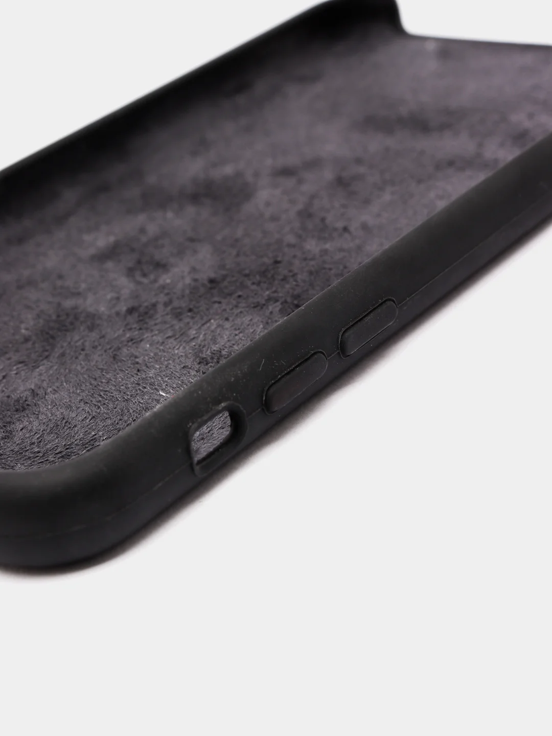 Черный силиконовый чехол для Айфон 6/6s, 7/8, 7+/8+, X/Xs, Xr, 11, 11Pro, 11ProMax