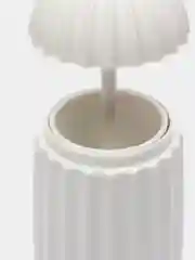 Белый баночка для зубочисток "Алоха"