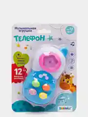 Музыкальная игрушка "Телефон", свет, звук, разные цвета