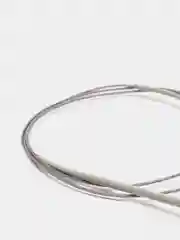 Спицы для вязания круговые, с тефлоновым покрытием и металлическим тросом, диаметр 2,75 мм