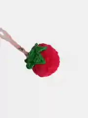 Вишнёвый брелоки и подвески вязаные