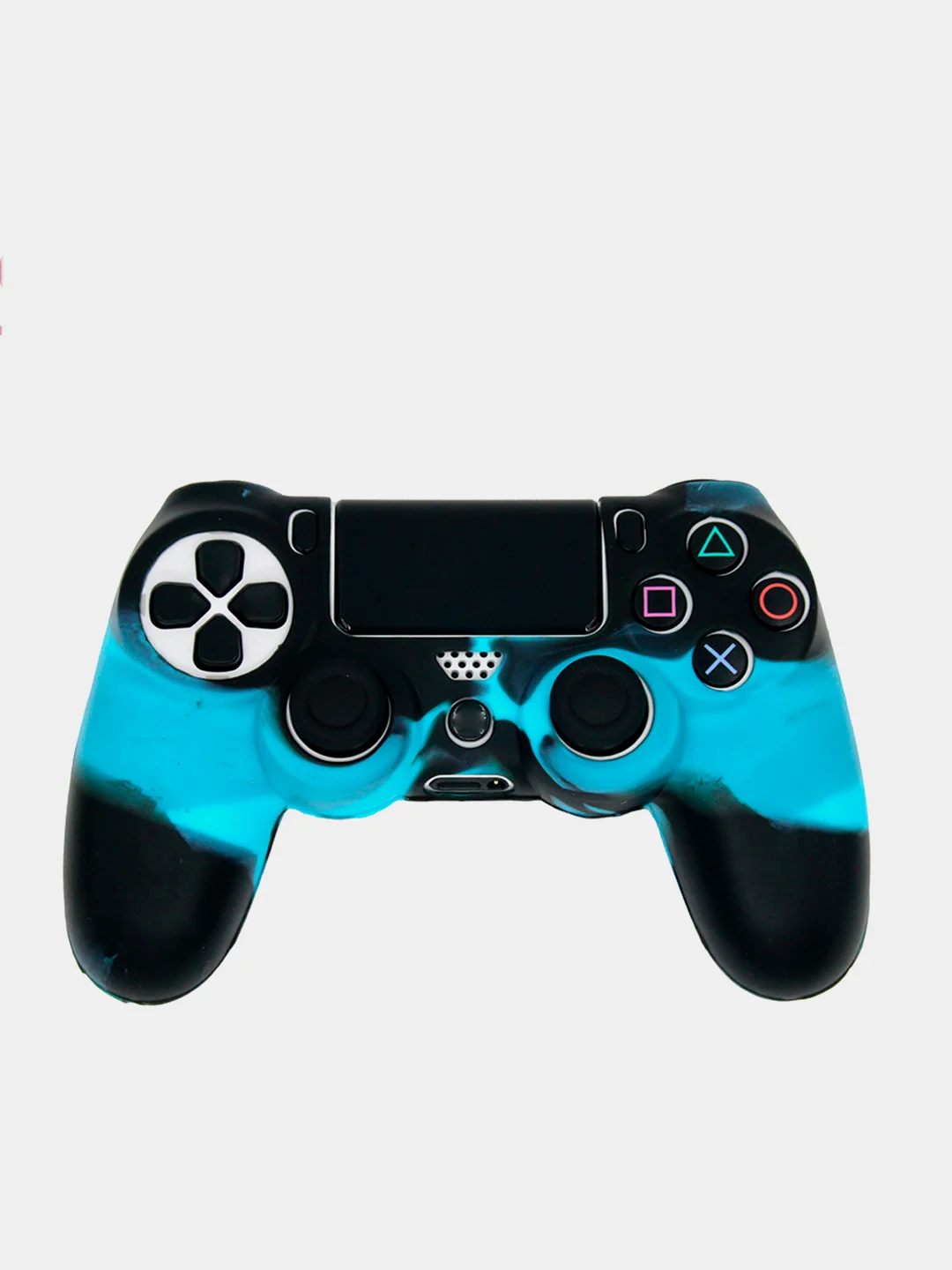 Синий меланж защитный чехол для Dualshock 4