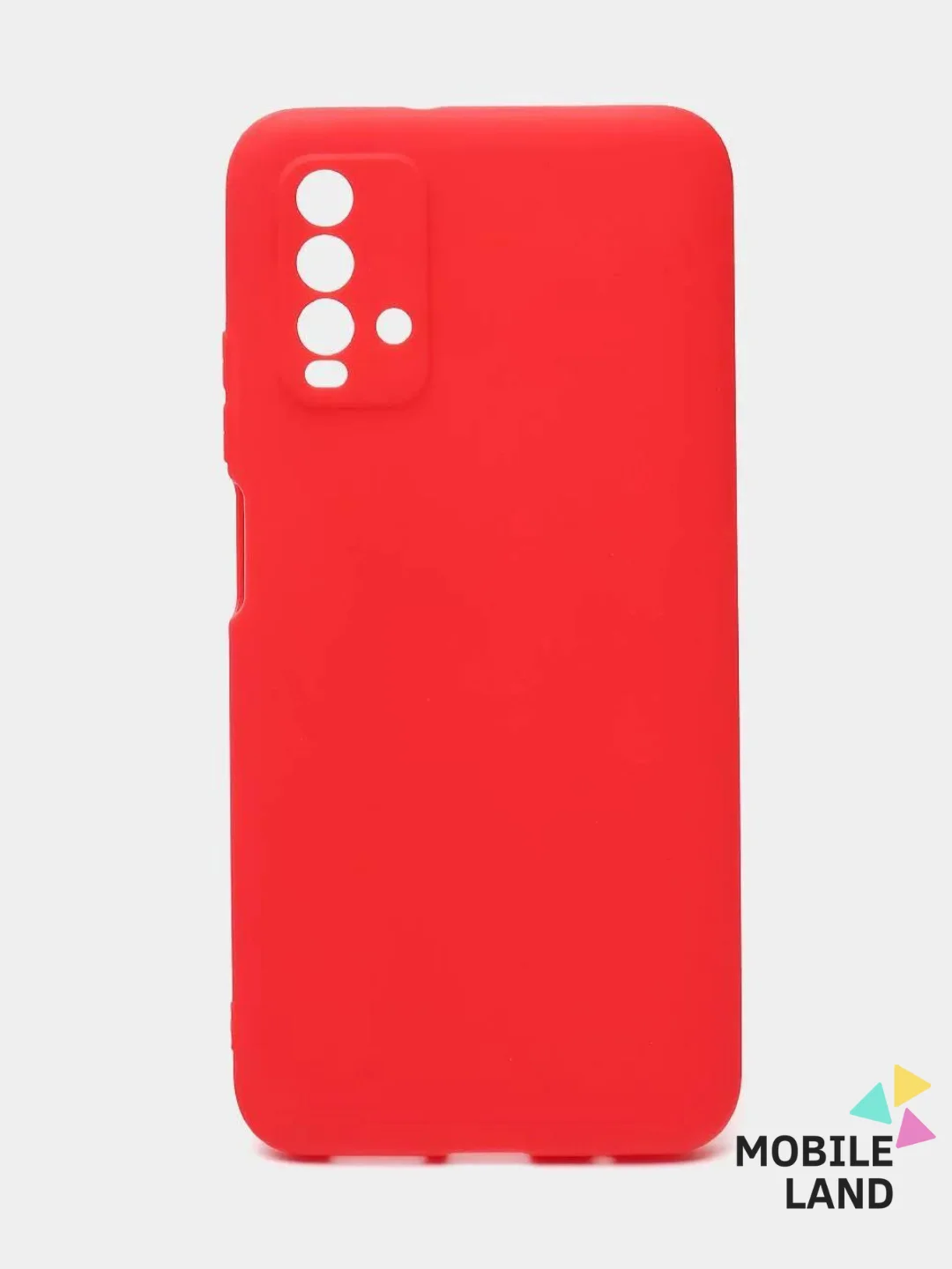 Красный xiaomi Redmi 9T Чехол силиконовый матовый Soft Touch