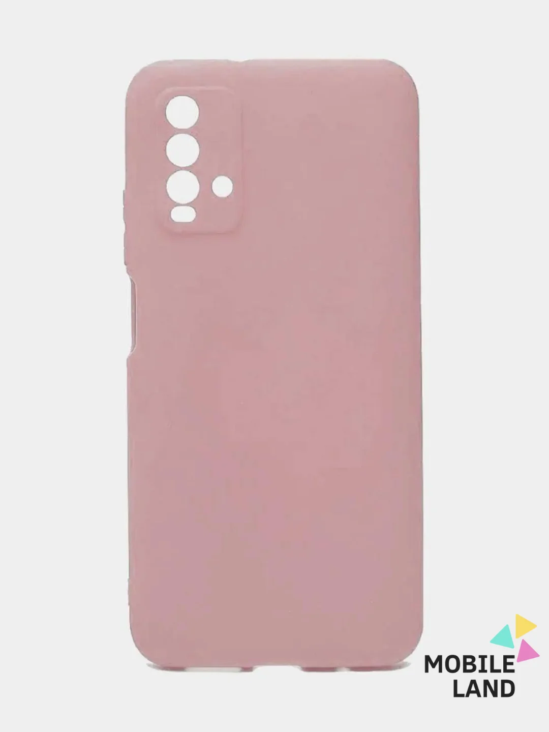 Пудровый xiaomi Redmi 9T Чехол силиконовый матовый Soft Touch