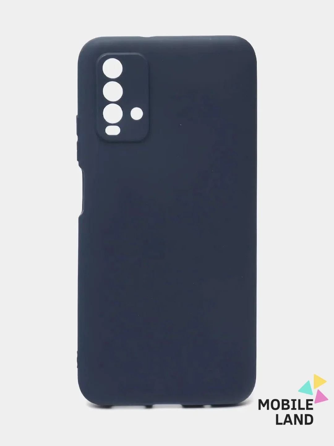Темно-синий xiaomi Redmi 9T Чехол силиконовый матовый Soft Touch