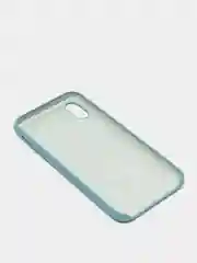 Бирюзовый чехол Silicone Case силиконовый с микрофиброй IPhone 5/5s/SE 6/6s 7/8 7+/8+ X/XS / 11 / 12