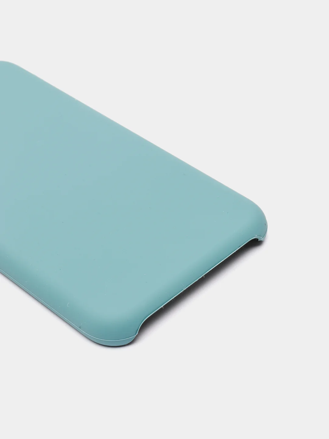 Бирюзовый чехол Silicone Case силиконовый с микрофиброй IPhone 5/5s/SE 6/6s 7/8 7+/8+ X/XS / 11 / 12