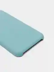 Бирюзовый чехол Silicone Case силиконовый с микрофиброй IPhone 5/5s/SE 6/6s 7/8 7+/8+ X/XS / 11 / 12