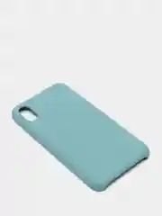 Бирюзовый чехол Silicone Case силиконовый с микрофиброй IPhone 5/5s/SE 6/6s 7/8 7+/8+ X/XS / 11 / 12