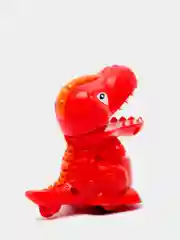 Красный игрушка инерционная "Динозаврик"