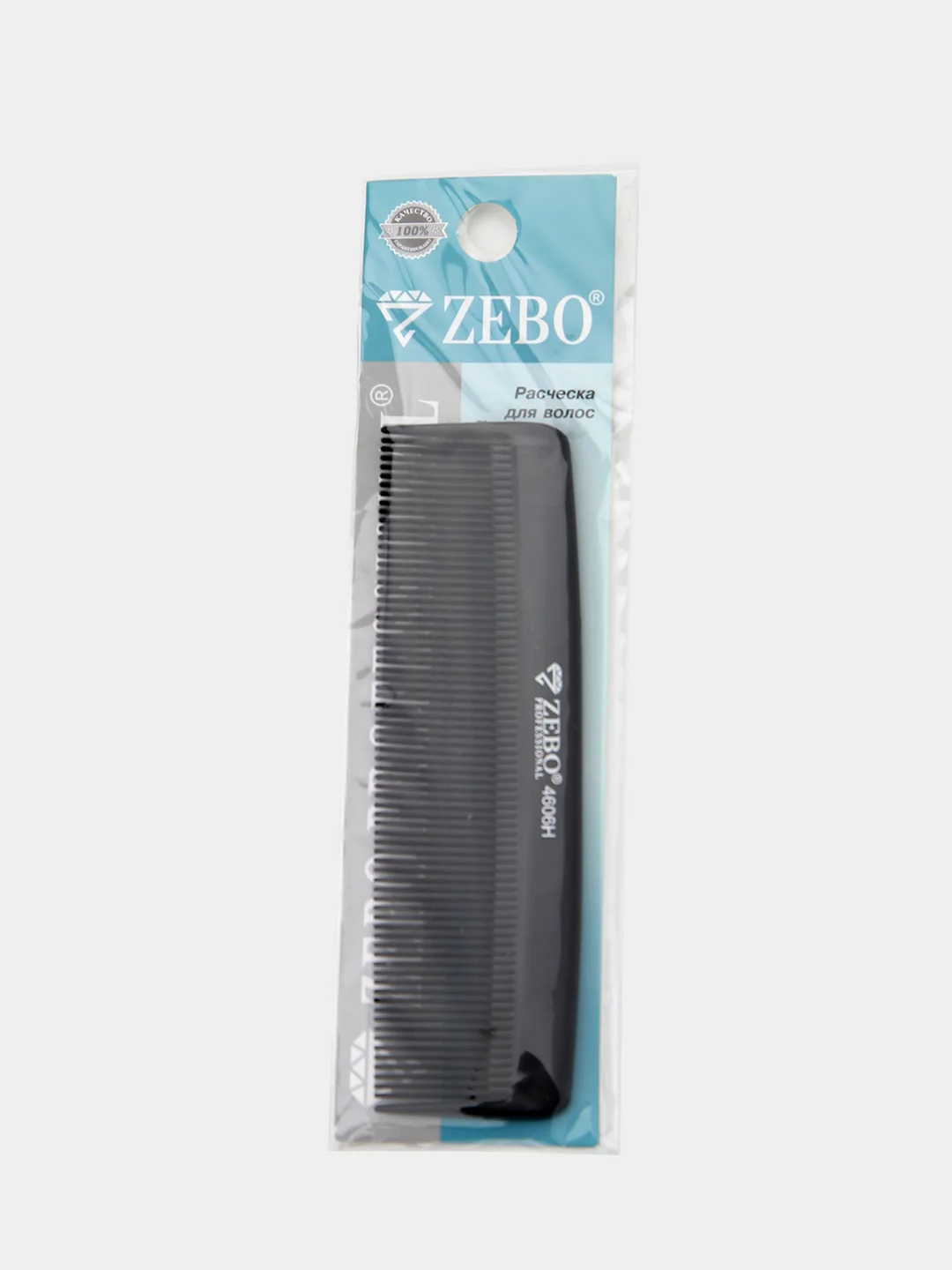 Расческа для волос, гребень, расческа пластиковая Zebo Professional