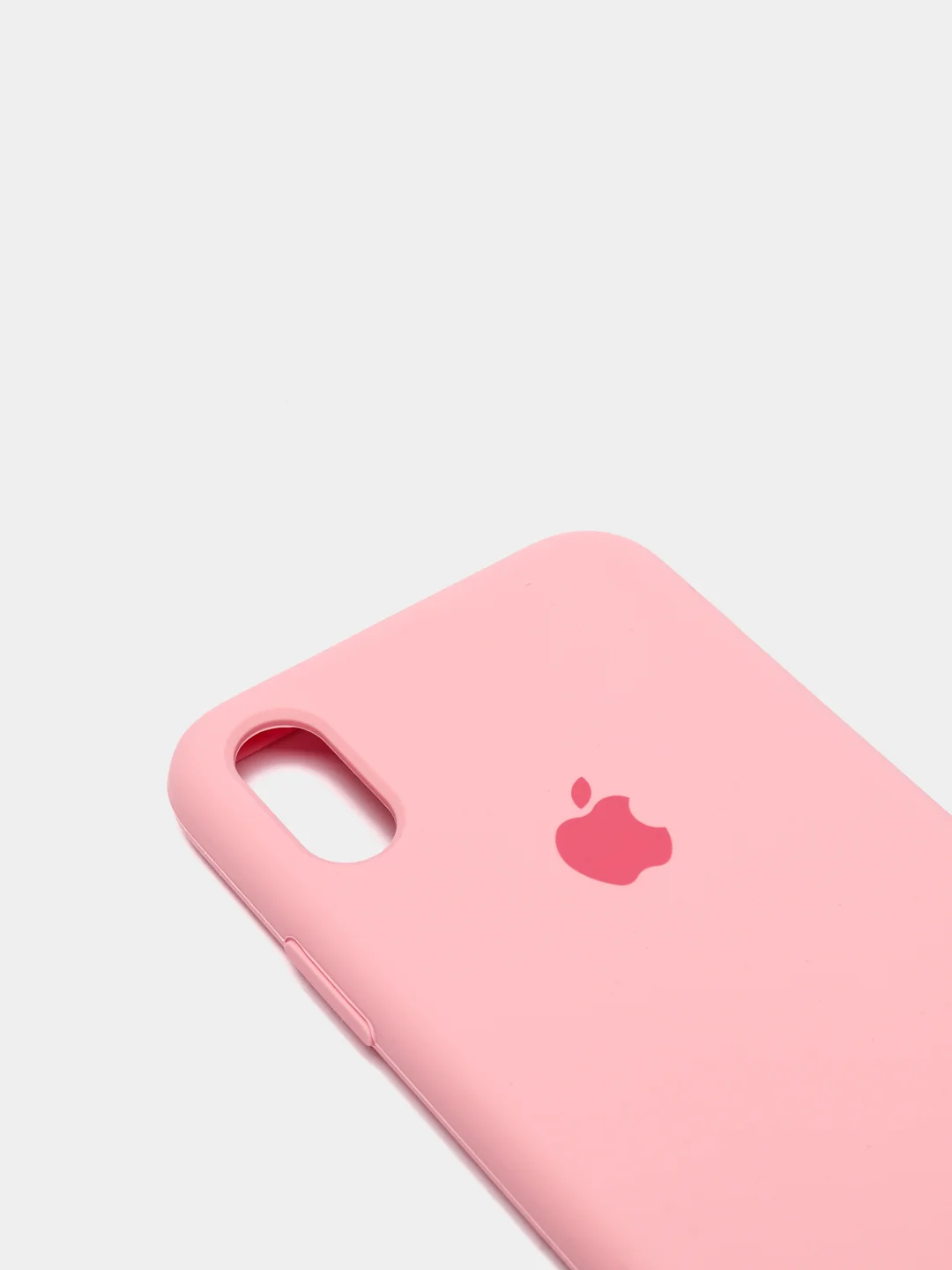 Розовый силиконовый чехол для Айфон 6/6s, 7/8, 7+/8+, X/Xs, Xr, 11, 11Pro, 11ProMax