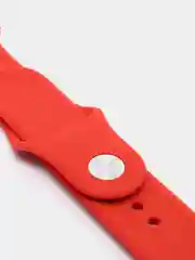 Зеленый силиконовый ремешок + защитная накладка со стеклом на корпус Apple Watch 42 mm